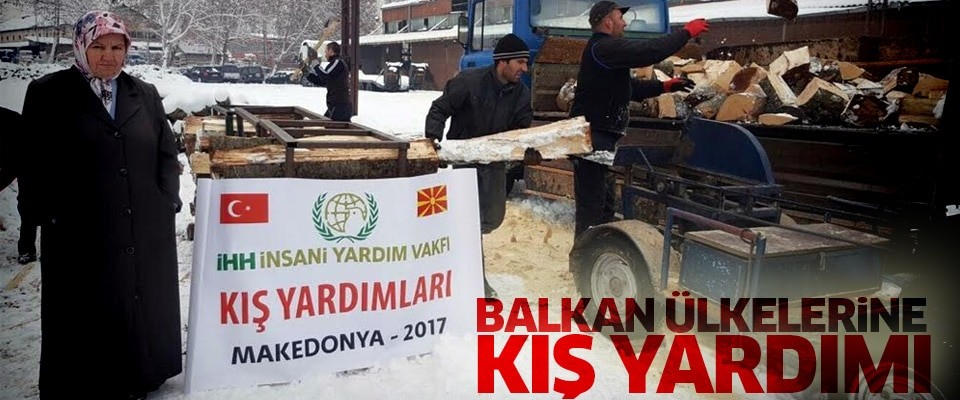 İHH’dan Balkanlara kış yardımı