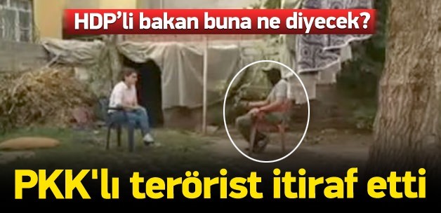 Cizre’deki PKK’lı terörist her şeyi itiraf etti