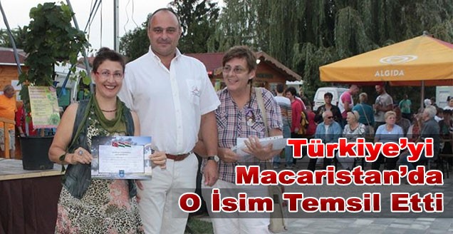 Ressam Sezgin, Macaristan’da Türkiye’yi Temsil Etti