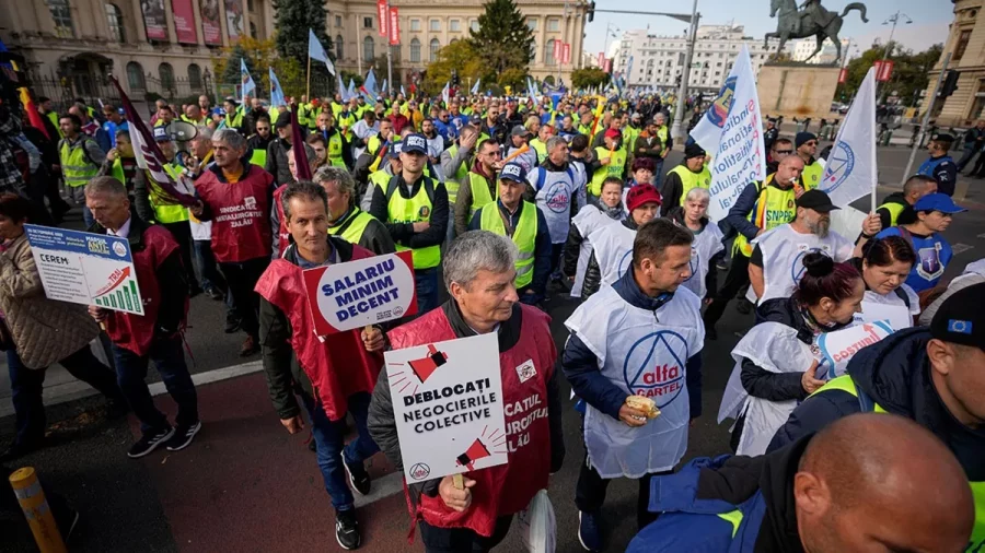 Romanya’da hayat pahalılığı protestosu